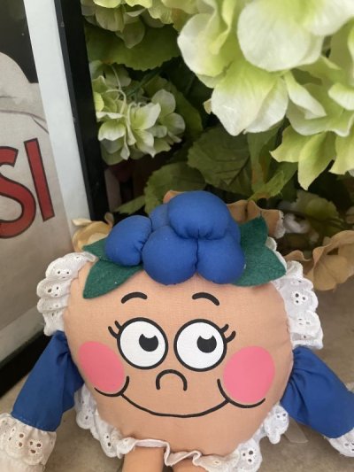 画像1: IHOP restaurant Bonnie Blueberry pancake Plush Doll with Tag / アイホップ　レストラン　ボニーブルーベリー　パンケーキ　タグ付きぬいぐるみ　ドール