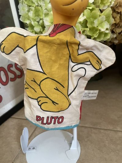 画像2: Disney Pluto rubber face Hand Puppet / ディズニー　プルート　ラバーフェイス　ハンドパペット