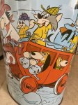 画像16: Hanna Barbera Hucklebrry Houned Yogi Bear Tin Trash Can / ハックルベリーハウンド　ヨギベア のアルミ製、メタル製のゴミ箱、トラッシュカン (16)