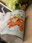 画像20: Hanna Barbera Hucklebrry Houned Yogi Bear Tin Trash Can / ハックルベリーハウンド　ヨギベア のアルミ製、メタル製のゴミ箱、トラッシュカン (20)