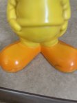 画像14: Looney Tunes Tweety plastic Talking Doll / ルーニーテューンズ   トゥイーティー トーキングドール　70‘s (14)