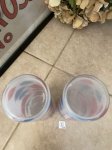 画像14:  Dairy Queen frosted glasses set of 2 (B) / ディリークィーン　半透明グラス　2個セット (14)