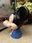 画像6: Disney Mickey Mouse plastic Face coin bank 1971 / ディズニーのミッキーマウス　プラスチック製　フェイス貯金箱 (6)