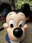 画像2: Disney Mickey Mouse plastic Face coin bank 1971 / ディズニーのミッキーマウス　プラスチック製　フェイス貯金箱 (2)