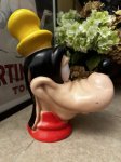 画像7: Disney Goofy plastic Face coin bank 1971 / ディズニーのグーフィー、プラスチック製　フェイス貯金箱 (7)