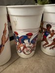 画像3: McDonald’s  Olympic 1988 plastic cups set of 4 / マクドナルド  1988年　オリンピック　プラスチック製　カップ　4個セット (3)