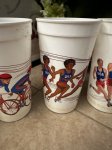 画像4: McDonald’s  Olympic 1988 plastic cups set of 4 / マクドナルド  1988年　オリンピック　プラスチック製　カップ　4個セット (4)