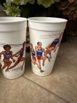 画像5: McDonald’s  Olympic 1988 plastic cups set of 4 / マクドナルド  1988年　オリンピック　プラスチック製　カップ　4個セット (5)