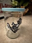 画像1: Tom&Jerry Welch’s Tom Surfing Glass with lid 1990 /　ウェルチ　トムとジェリー　トム　サーフィン　蓋付きグラス (1)