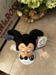 画像4: Mickey Mouse Applause white cloth face rubber Doll with tag / ディズニー フェイス　ラバー　ミッキーマウス ドール　 (4)