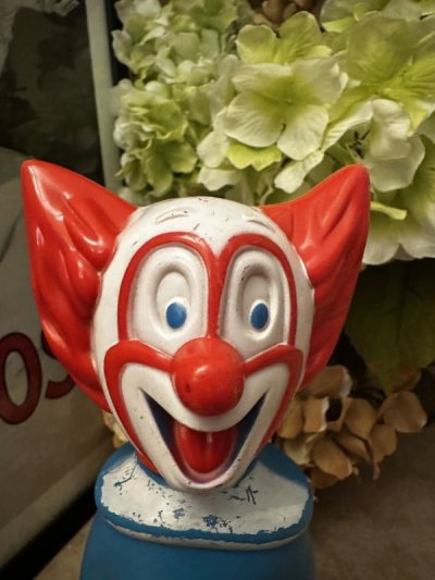 画像1: Bozo Clown Plastic Soaky Bottle / ボーゾ　クラウン　プラスチック製　ソーキーボトル