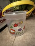 画像4: McDonald’s  Beach Toy plastic Bucket 1989 (A) / マクドナルド  ビーチトイ　透明バケツ　プラスチック製　ハッピーミール (4)