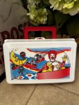 画像1: McDonald’s Happy Meal Red & white Lunch box 1987 / マクドナルド、ハッピーミールトイ  赤と白　ランチボックス (1)