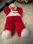 画像12: Disney Mickey Mouse Rubber Face Red plush  Doll / ミニーマウスのラバーフェイス、レッドぬいぐるみ　スタイ付き (12)