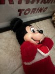 画像13: Disney Mickey Mouse Rubber Face Red plush  Doll / ミニーマウスのラバーフェイス、レッドぬいぐるみ　スタイ付き (13)