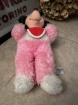 画像10: Disney Minnie Mouse Rubber Face Pink plush  Doll / ミニーマウスのラバーフェイス、ピンクぬいぐるみ　スタイ付き (10)