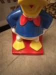 画像3: Disney Donald Duck Play Pal Vinyl doll coin bank / ディズニーのドナルドダック、プラスチック製　貯金箱 (3)