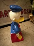 画像7: Disney Donald Duck Play Pal Vinyl doll coin bank / ディズニーのドナルドダック、プラスチック製　貯金箱 (7)