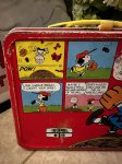 画像5: Snoopy Thermos Red Tin Lunch Box / スヌーピー アルミ製　サーモス社　レッド　ティン　ランチボックス (5)