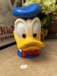 画像1: Disney Donald Duck plastic Face coin bank 1971 (A) /  ディズニーのドナルドダック、プラスチック製　フェイス貯金箱 (1)