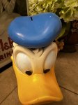 画像2: Disney Donald Duck plastic Face coin bank 1971 (A) /  ディズニーのドナルドダック、プラスチック製　フェイス貯金箱 (2)