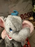 画像2: Disney Dumbo Plush Doll with tag 70‘s Korea / ディズニーのダンボ　タグ付きぬいぐるみ (2)