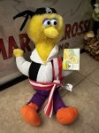 画像1: Sesame Street big bird Pilates cloth plush Doll with Tag 2007 / セサミストリート　ビッグバードの海賊服　タグ付きぬいぐるみ　 (1)