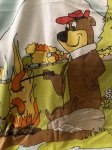 画像3: Yogi Bear Hanna Barbera Flat  Sheet  / ハンナバーベラ、ヨギベアのフラットシーツ (3)