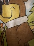 画像9: Yogi Bear Hanna Barbera Flat  Sheet  / ハンナバーベラ、ヨギベアのフラットシーツ (9)