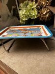 画像9: Mickey Mouse airplane Tin  TV Tray Stand  / ミッキーマウス　飛行機　アルミ製　テレビトレイ (9)