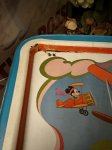 画像6: Mickey Mouse airplane Tin  TV Tray Stand  / ミッキーマウス　飛行機　アルミ製　テレビトレイ (6)