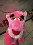 画像2: Pink Panther Plush Stuffed Doll 1987 / ピンクパンサー　吸盤付きぬいぐるみ　ドール (2)