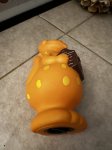 画像9: Kraft Macaroni&Cheese Cheesasaurus Rex coin bank / クラフト社　マカロニチーズ　チーザサウルスレックス　貯金箱 (9)