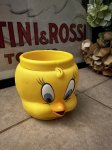 画像1:  Looney Tunes Tweety  Face Plastic Mug /  ルーニーテューンズ   トゥイーティー プラスチック製　フェイスマグ (1)