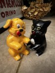 画像15: Ken L Ration plastic dog & cat  Salt & Pepper set / プラスチック製、塩コショウのセット (15)