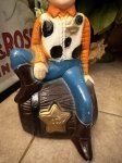 画像3: Disney Pixar Toy Story  Woody Coin Bank ceramic  / ディズニー　トイストーリー　ウッディ　貯金箱　陶器製 (3)