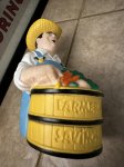 画像10: Farmer Jack Saving Time Vinyl Coin Bank 1986 / ファーマージャック　セービング　タイム　コインバンク　貯金箱 (10)