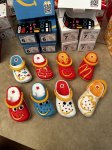 画像1: McDonald’s Crocs keychain happy set , set of 8 with box(Sealed) / マクドナルド クロックス　キーホルダー　箱入り8個セット　日本未入荷 (1)