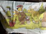 画像4: Yogi Bear Hanna Barbera Flat  Sheet (B) / ハンナバーベラ、ヨギベアのフラットシーツ (4)