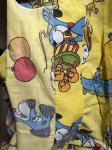 画像15: Hanna Barbera Huckleberry Hound  Flat Sheet  Yellow / ハンナバーベラ　レア！！　ハックルベリーハウンド　フラットシーツ (15)