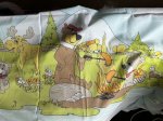 画像2: Yogi Bear Hanna Barbera Flat  Sheet (B) / ハンナバーベラ、ヨギベアのフラットシーツ (2)