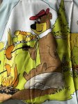 画像10: Yogi Bear Hanna Barbera Flat  Sheet (B) / ハンナバーベラ、ヨギベアのフラットシーツ (10)