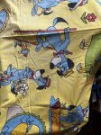 画像12: Hanna Barbera Huckleberry Hound  Flat Sheet  Yellow / ハンナバーベラ　レア！！　ハックルベリーハウンド　フラットシーツ (12)