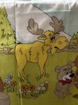 画像4: Yogi Bear Hanna Barbera Flat  Sheet (A)  / ハンナバーベラ、ヨギベアのフラットシーツ (4)