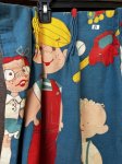 画像11: Dennis the Menace fabric Curtain Blue (B) / わんぱくデニスの布製　カーテン　ブルー (11)