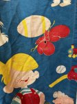 画像5: Dennis the Menace fabric Curtain Blue (B) / わんぱくデニスの布製　カーテン　ブルー (5)