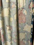 画像11: Dennis the Menace fabric Curtain Blue (A) / わんぱくデニスの布製　カーテン　ブルー (11)