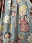 画像11: Dennis the Menace fabric Curtain Blue (C) / わんぱくデニスの布製　カーテン　ブルー (11)