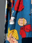 画像13: Dennis the Menace fabric Curtain Blue (C) / わんぱくデニスの布製　カーテン　ブルー (13)