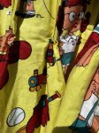 画像14: Dennis the Menace fabric Curtain Yellow (B) / わんぱくデニスの布製　カーテン　イエロー (14)